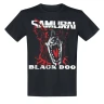 Tričko Cyberpunk 2077 - Black Dog Samurai