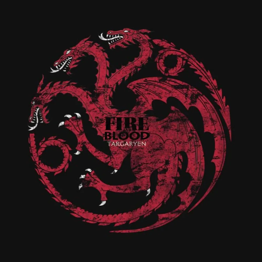 Tričko Game of Thrones - Targaryen: Fire and Blood