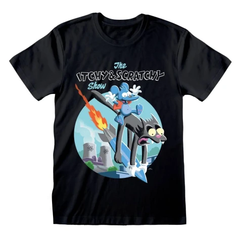 The Simpsons T-Shirt - The Itchy & Scratchy Show