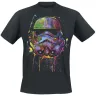 Star Wars T-Shirt - Paint Splats Helmet
