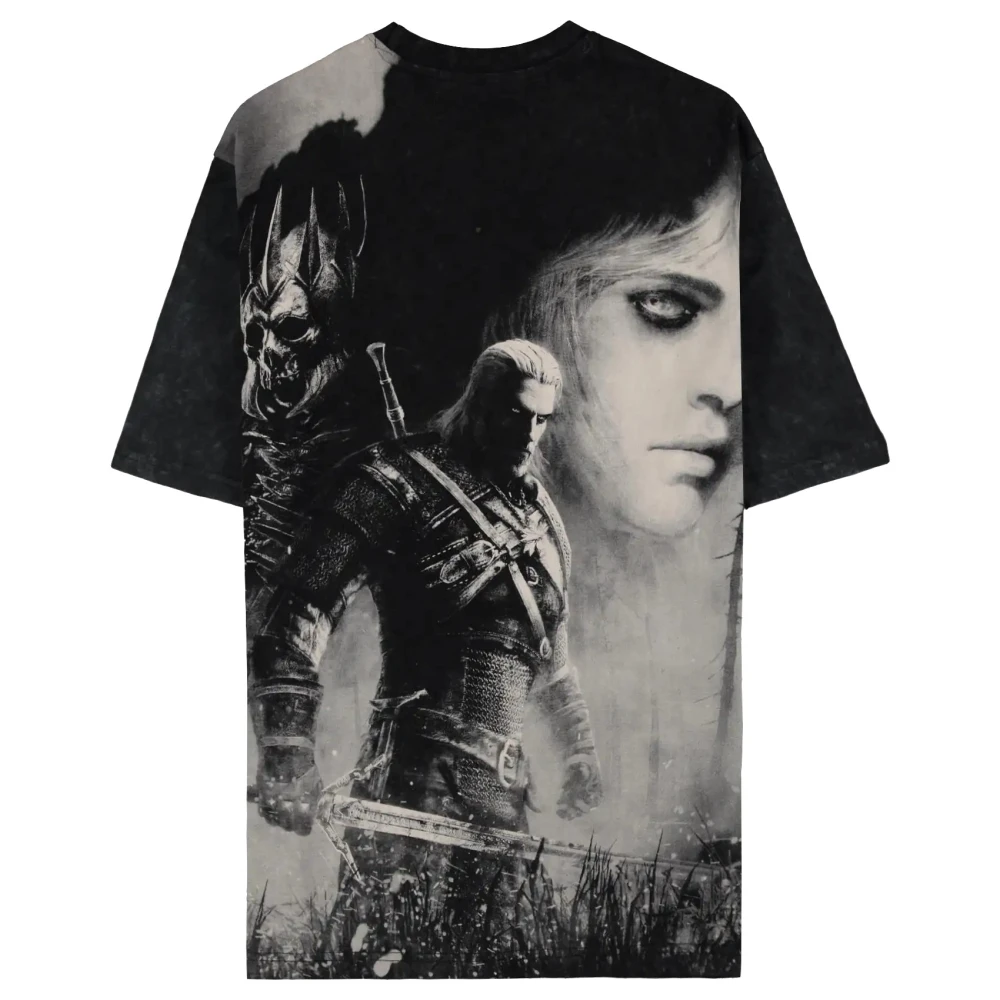 Tričko Zaklínač - Geralt a Ciri