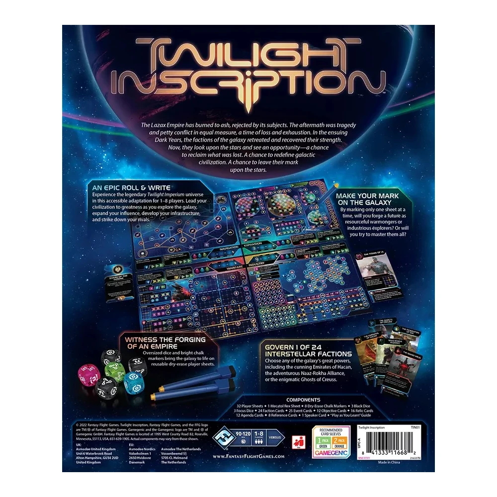 Twilight Inscription