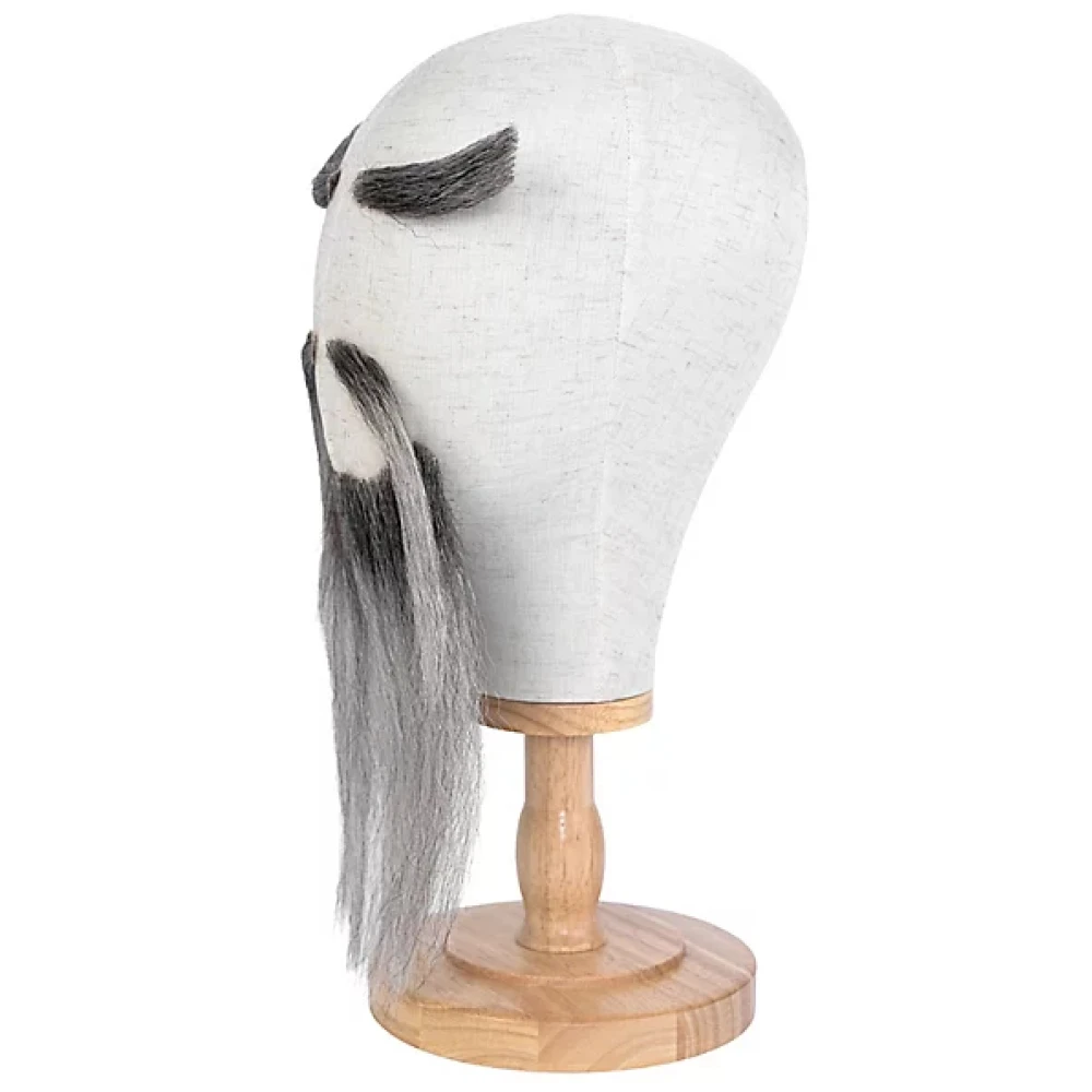 Mask World Artificial Beard and Eyebrows - Confucius