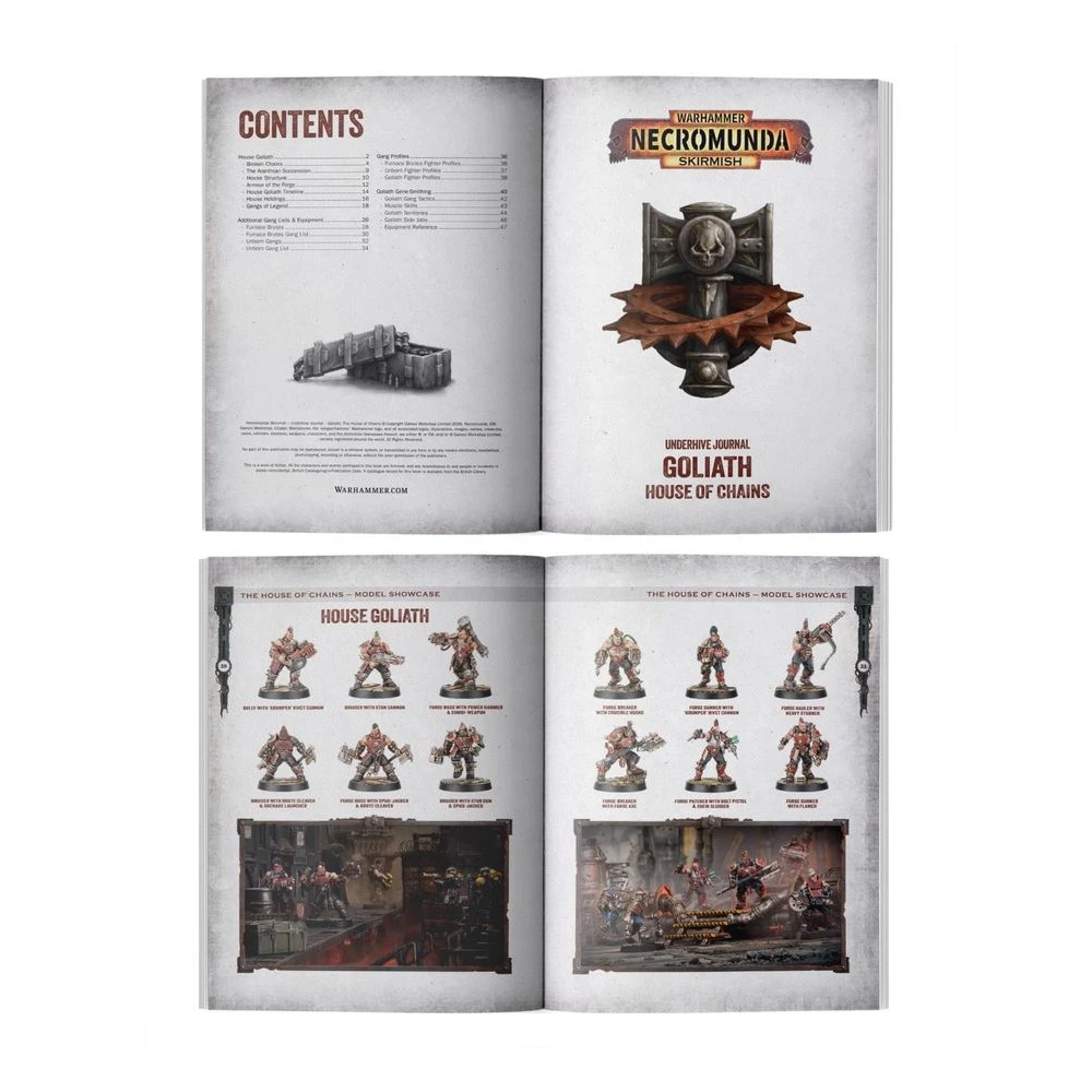 Necromunda: Underhive Journal - Goliath The House of Chains