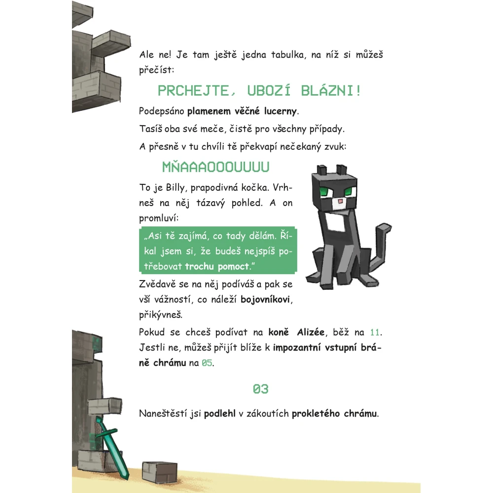 Únikovka: Deník malého Minecrafťáka