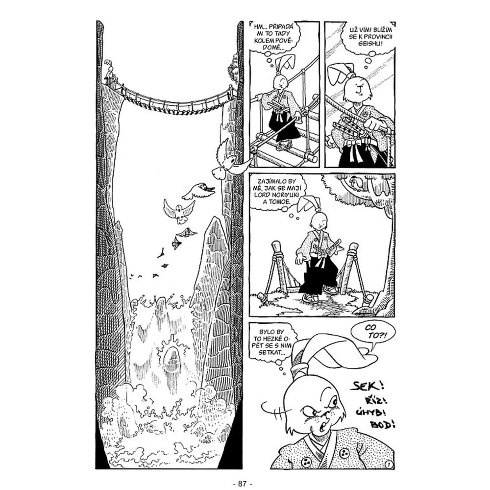 Usagi Yojimbo 03: Cesta poutníka