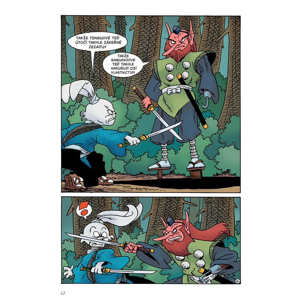 Usagi Yojimbo 36: Válka tenguů