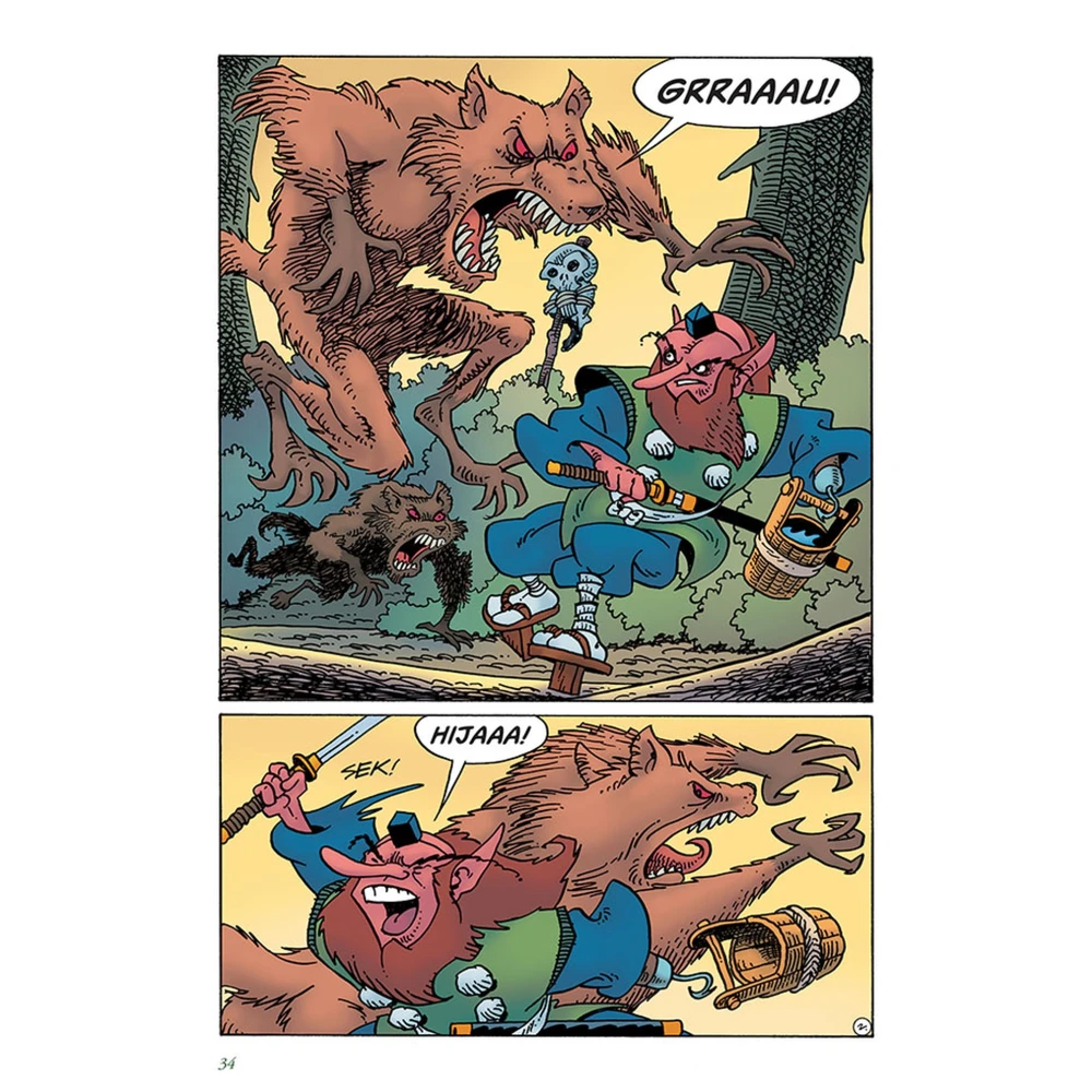 Usagi Yojimbo 36: Válka tenguů