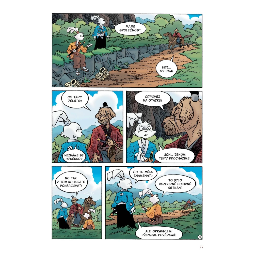 Usagi Yojimbo 40: Vrána