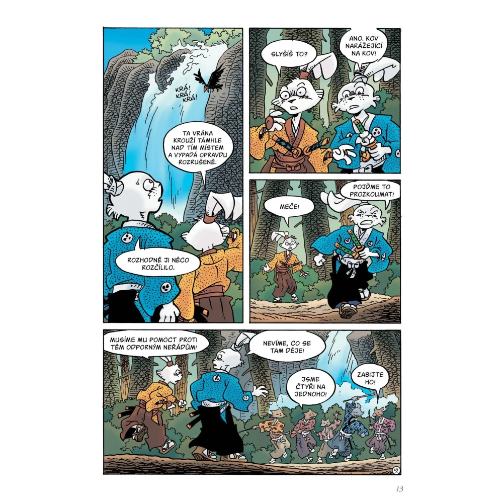 Usagi Yojimbo 40: Vrána
