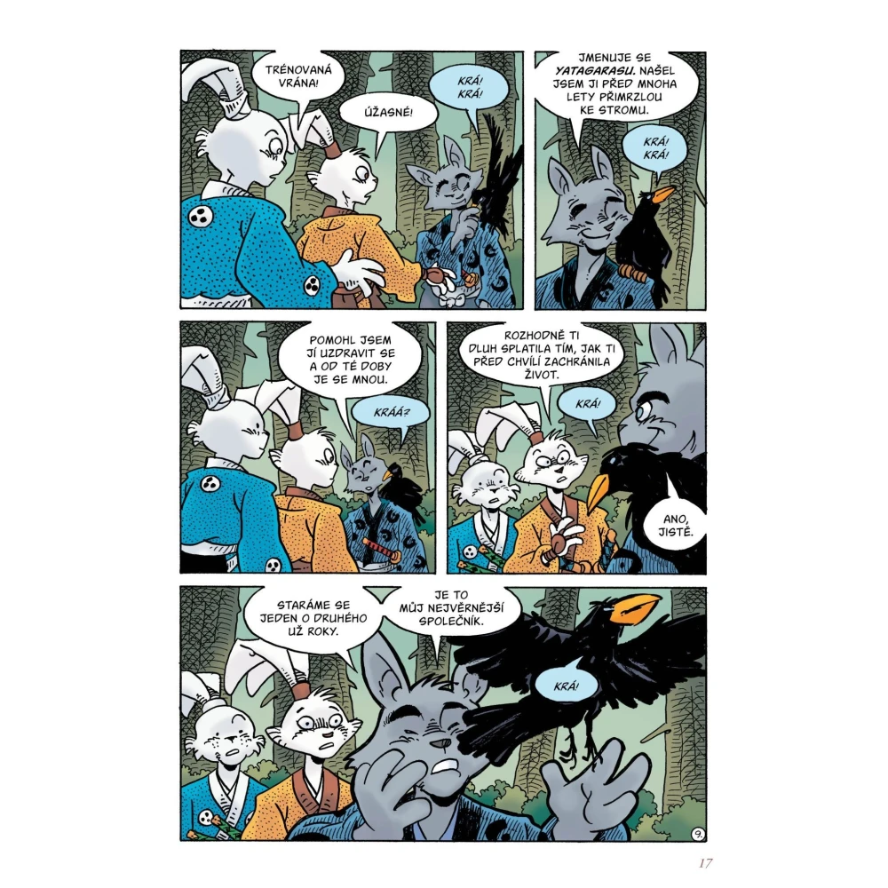 Usagi Yojimbo 40: Vrána