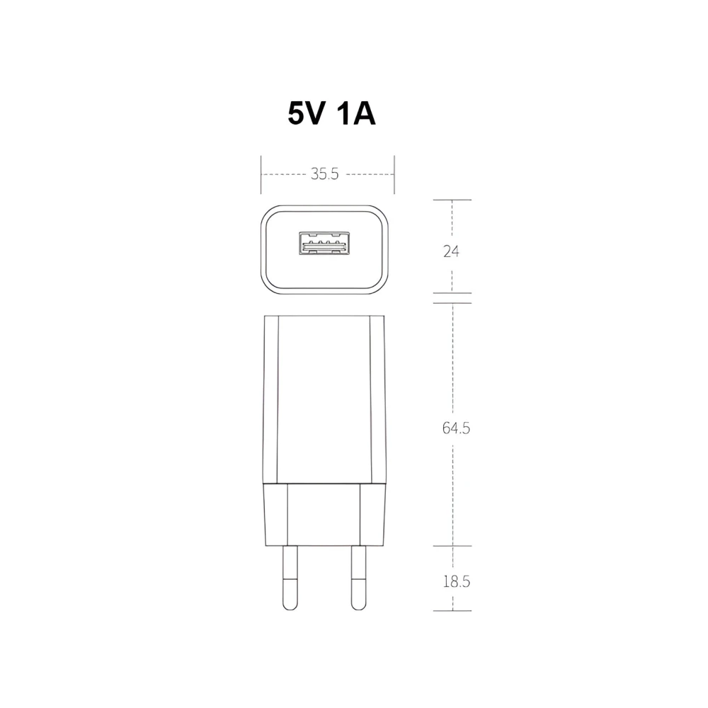 Adaptér USB pre svetelný meč