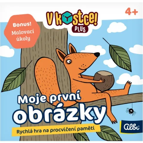 V kostce! Plus Moje první obrázky