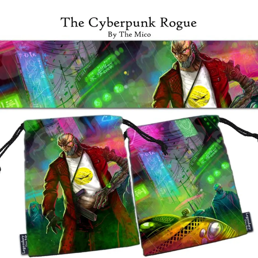 Dice Pouch - Cyberpunk