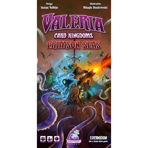 Valeria Card Kingdoms Crimson Seas - damaged packaging