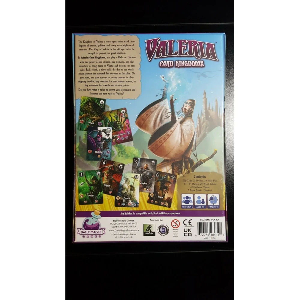 Valeria: Card Kingdoms (druhá edice)