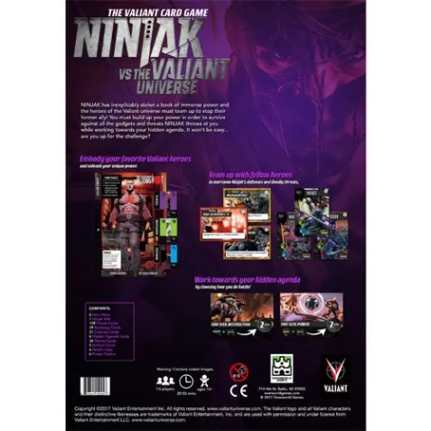 Valiant Card Game: Ninjak vs. The Valiant Universe