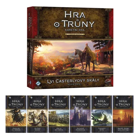 Hra o trůny - karetní hra: Válka pěti králů - sada 7 rozšíření