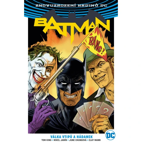 Batman 4: Válka vtipů a hádanek (alternativní obálka)