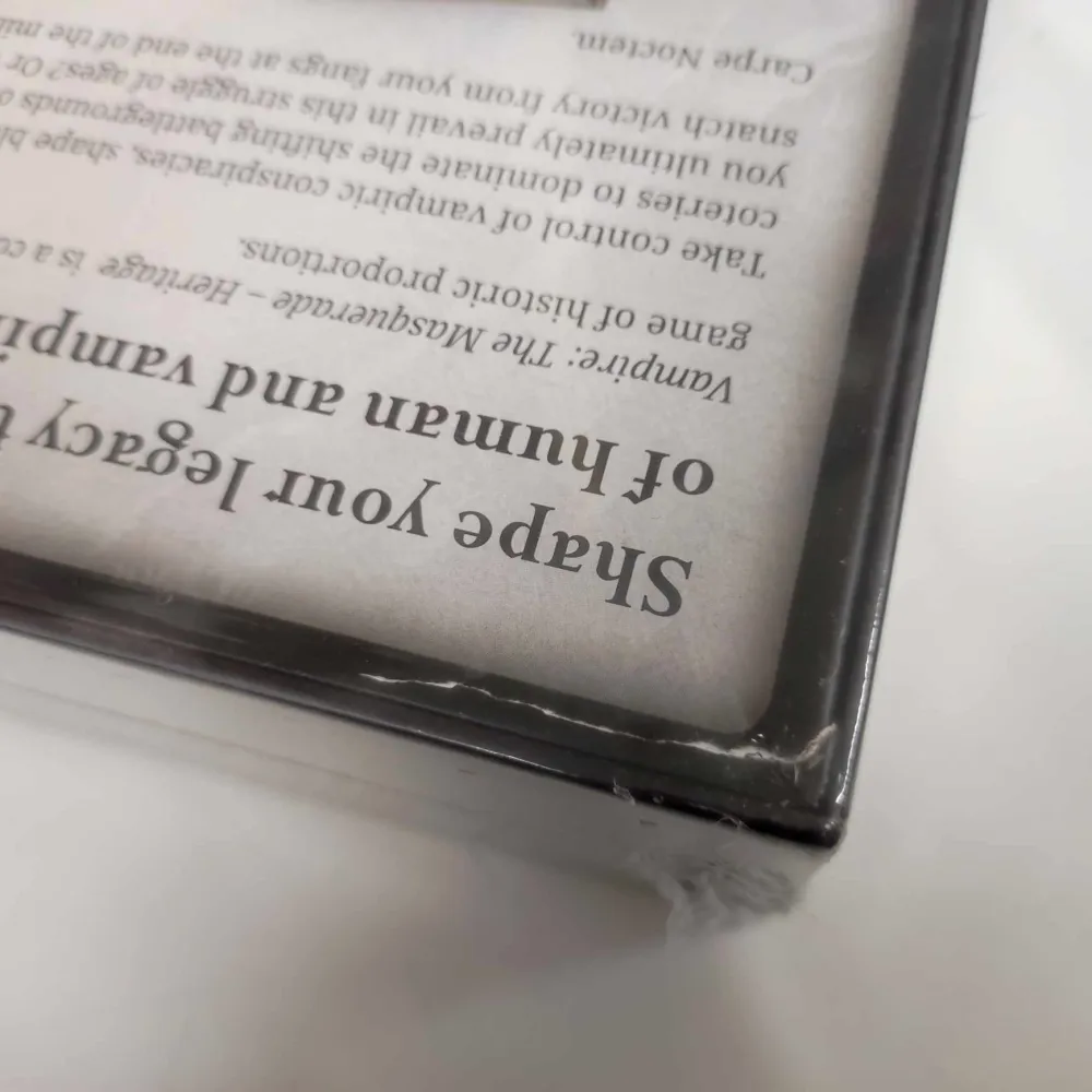 Vampire: The Masquerade - Heritage - damaged packaging
