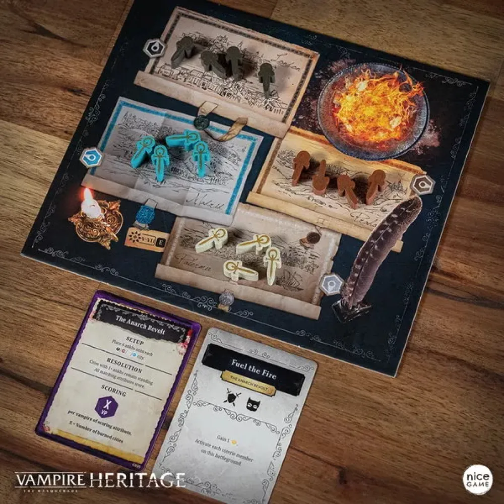Vampire: The Masquerade - Heritage - damaged packaging