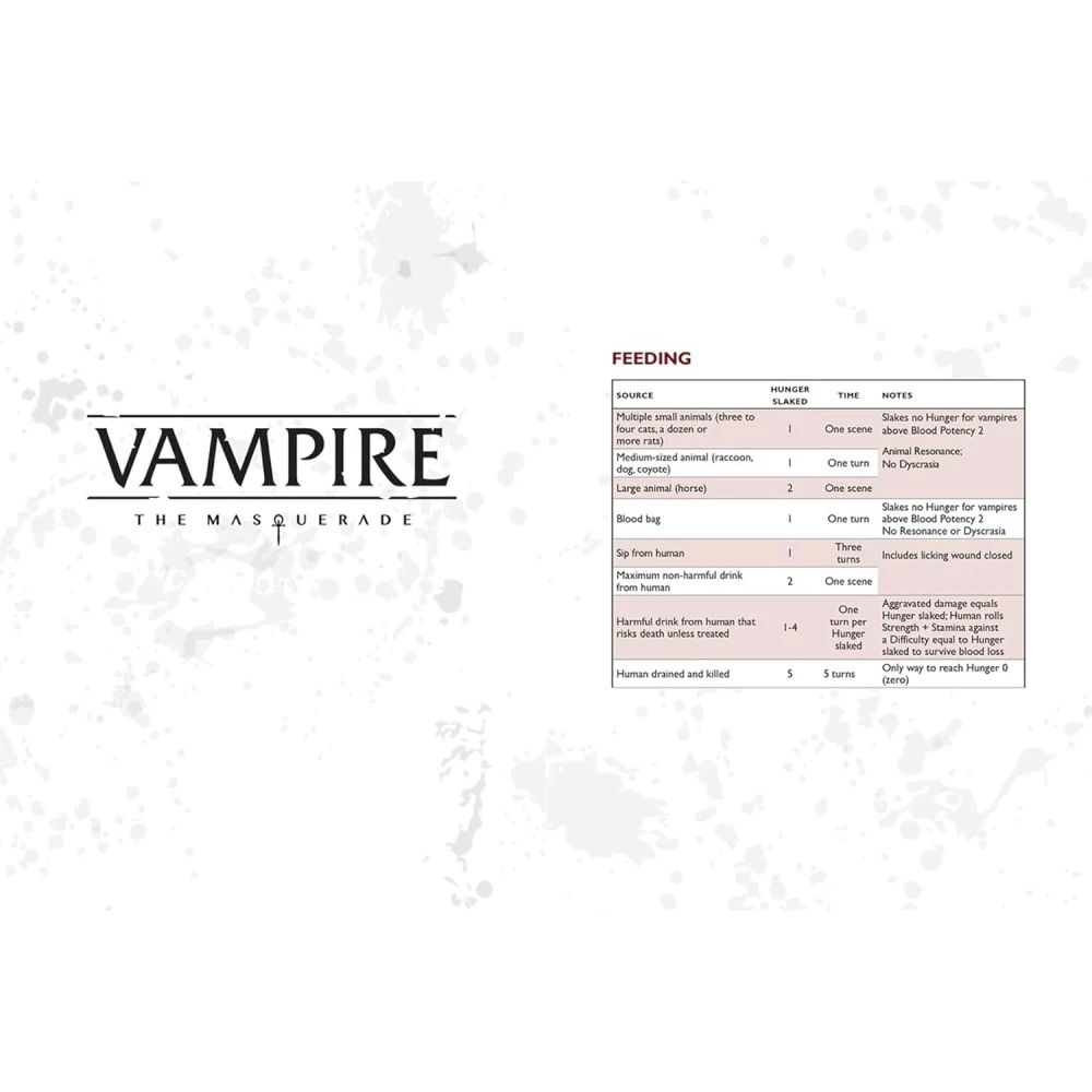 Vampire: The Masquerade 5th Edition Character Journal