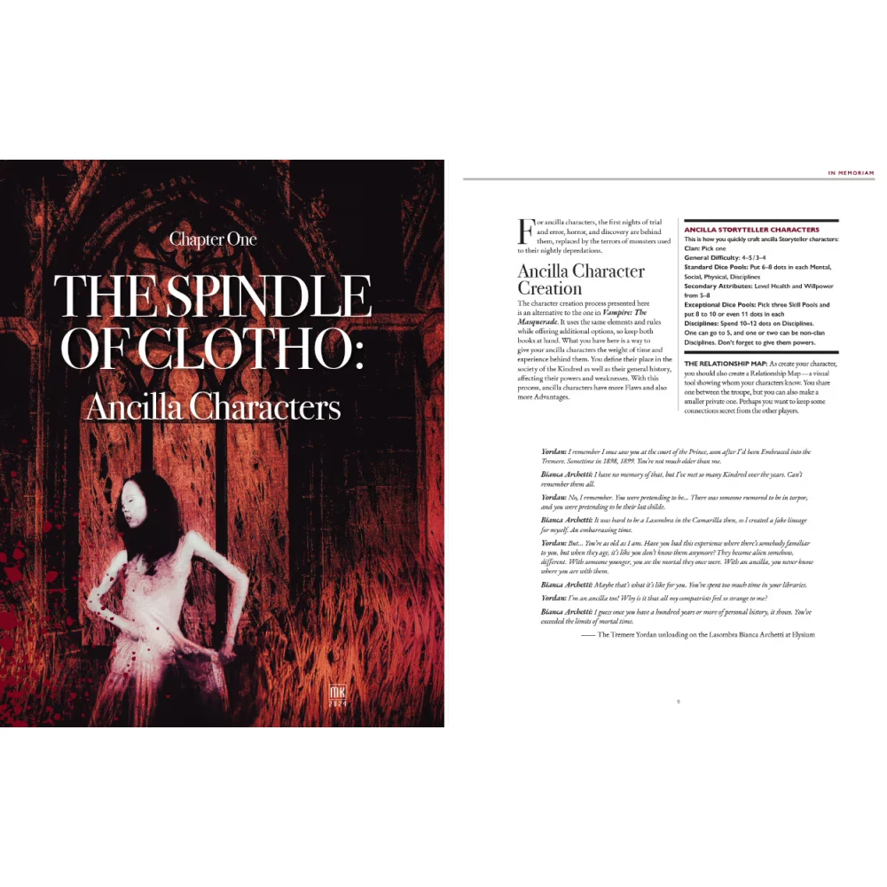 Vampire: The Masquerade 5th Edition - In Memoriam