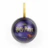 Vianočná guľa Harry Potter s odznakmi čokoládovej žabky