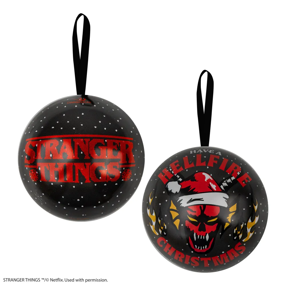 Stranger Things Christmas Bauble - Hellfire Club Tote Bag