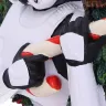 Vianočná ozdoba Star Wars - Stormtrooper s vianočným vencom