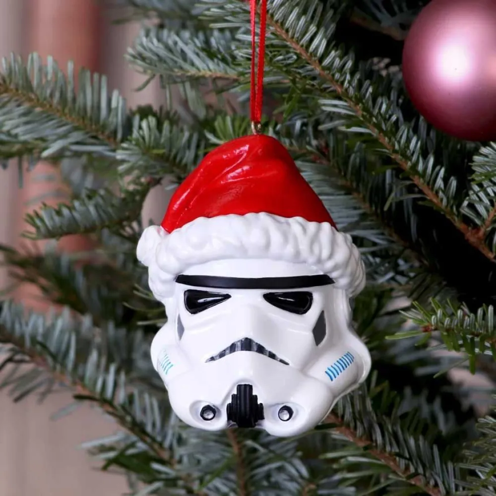 Star Wars Weihnachtsbaumschmuck - Stormtrooper mit Weihnachtsmütze