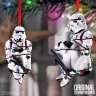 Vianočná ozdoba Star Wars - Stormtrooper vo vianočných svetielkach