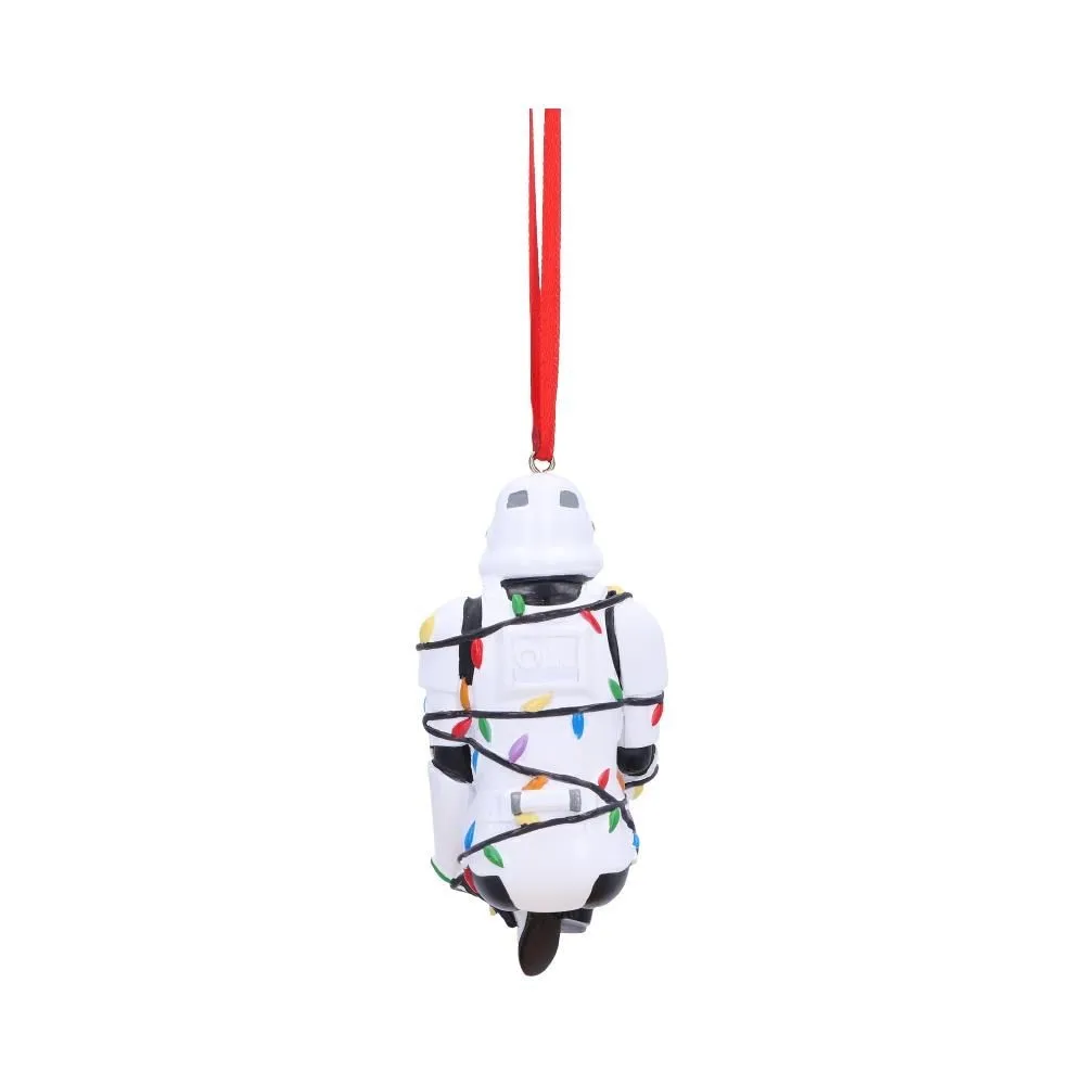 Vianočná ozdoba Star Wars - Stormtrooper vo vianočných svetielkach