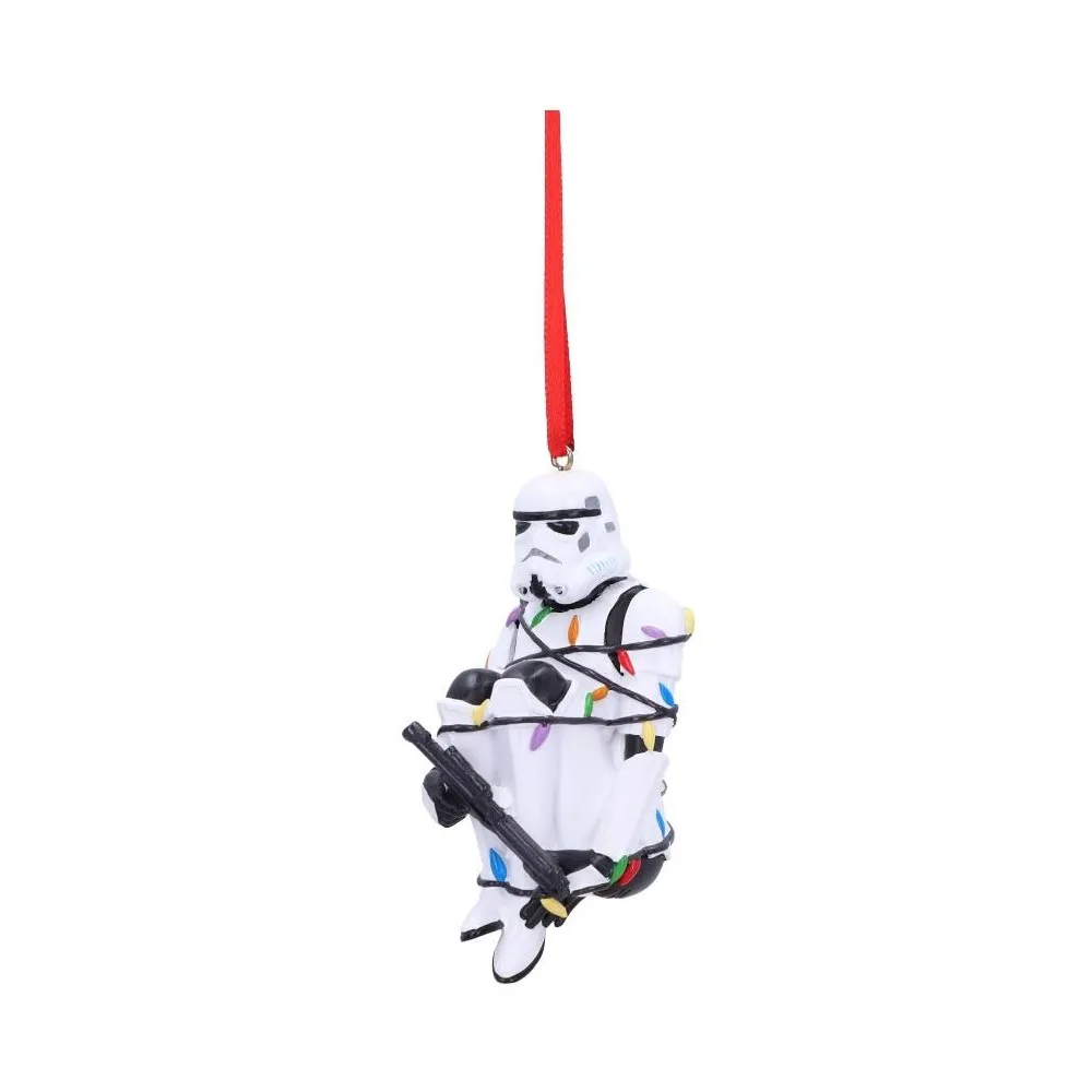 Vianočná ozdoba Star Wars - Stormtrooper vo vianočných svetielkach