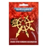 Warhammer 40,000 Christmas Ornament: Chaos Star