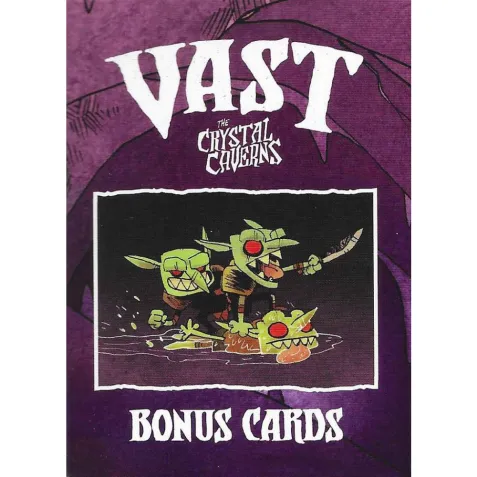 Vast: The Crystal Caverns - Bonus Cards