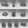 Vast: The Crystal Caverns - Miniatures