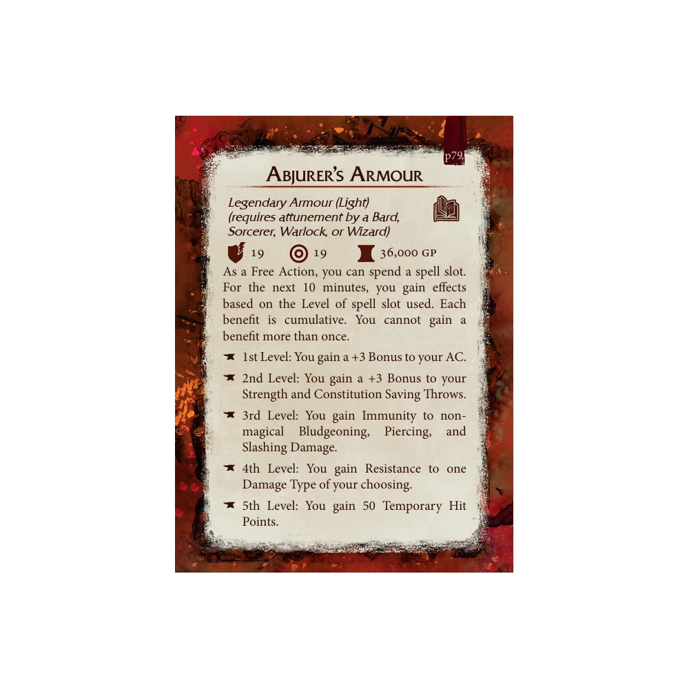 Vault 5e: Hammer and Anvil - Deck of Magic Items