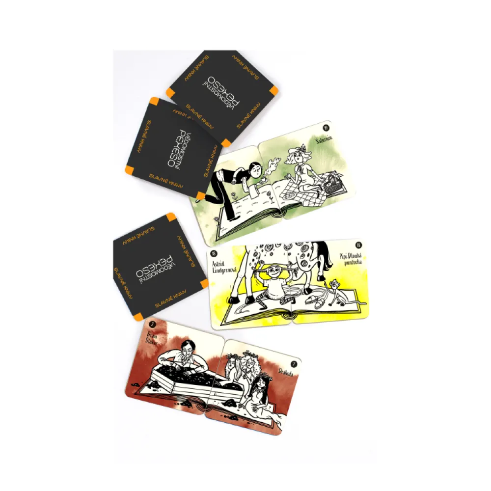 Knowledge Memory Game - Famous Books