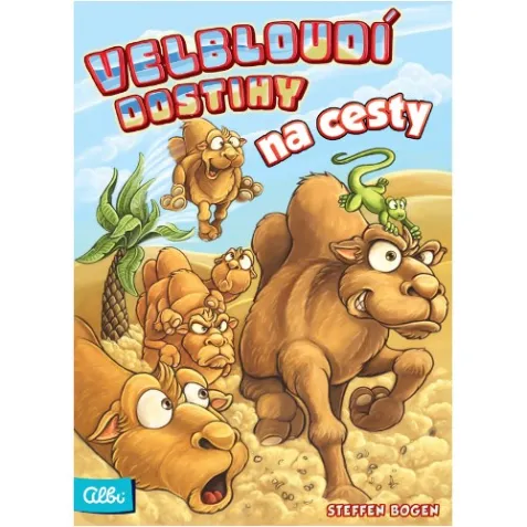 Velbloudí dostihy na cesty