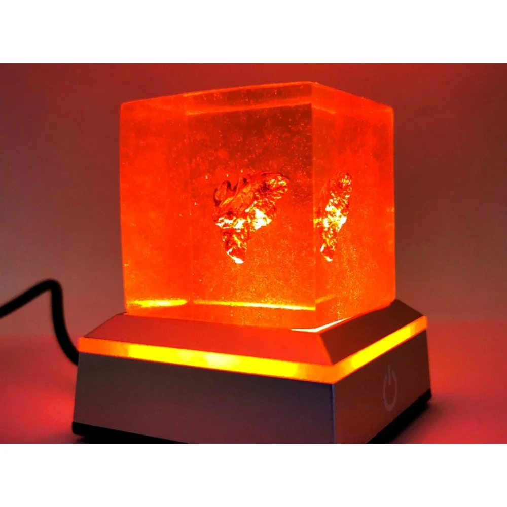 Campo del Cielo Meteorite Space Lamp