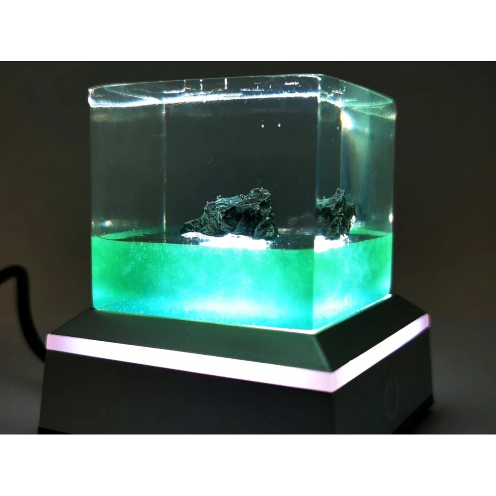 Campo del Cielo Meteorite Space Lamp