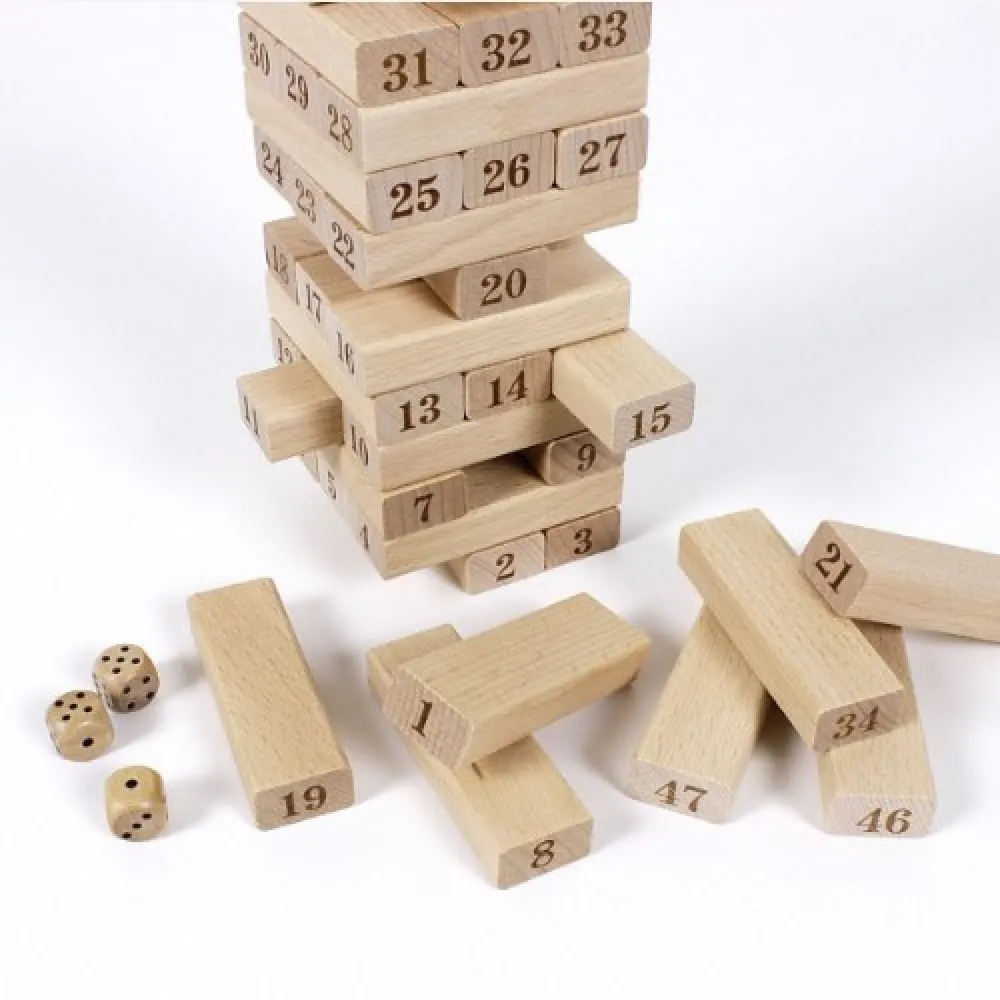 Zahlenturm (Jenga)