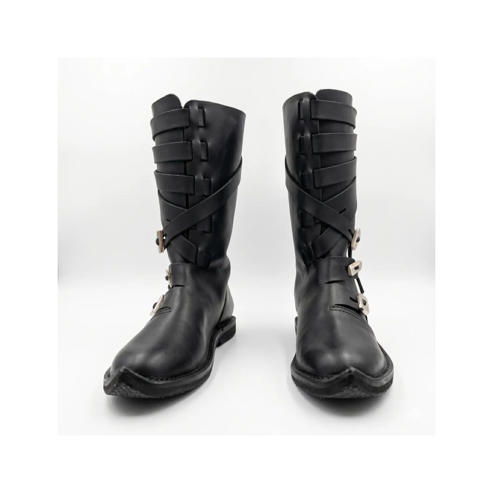 Wikingerstiefel - Halfdan, handgefertigt (Größe EUR 44)