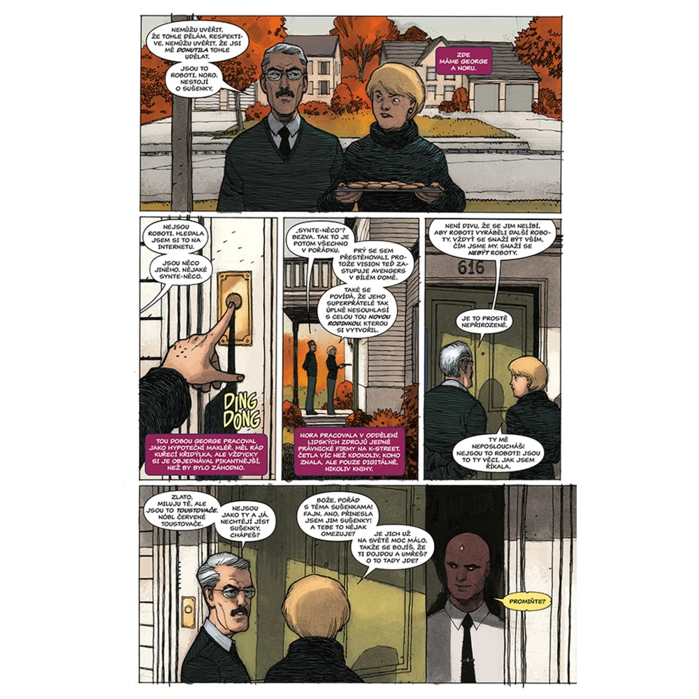 Vision: O trochu horší než člověk, o trochu lepší než zvíře (Legendy Marvel)