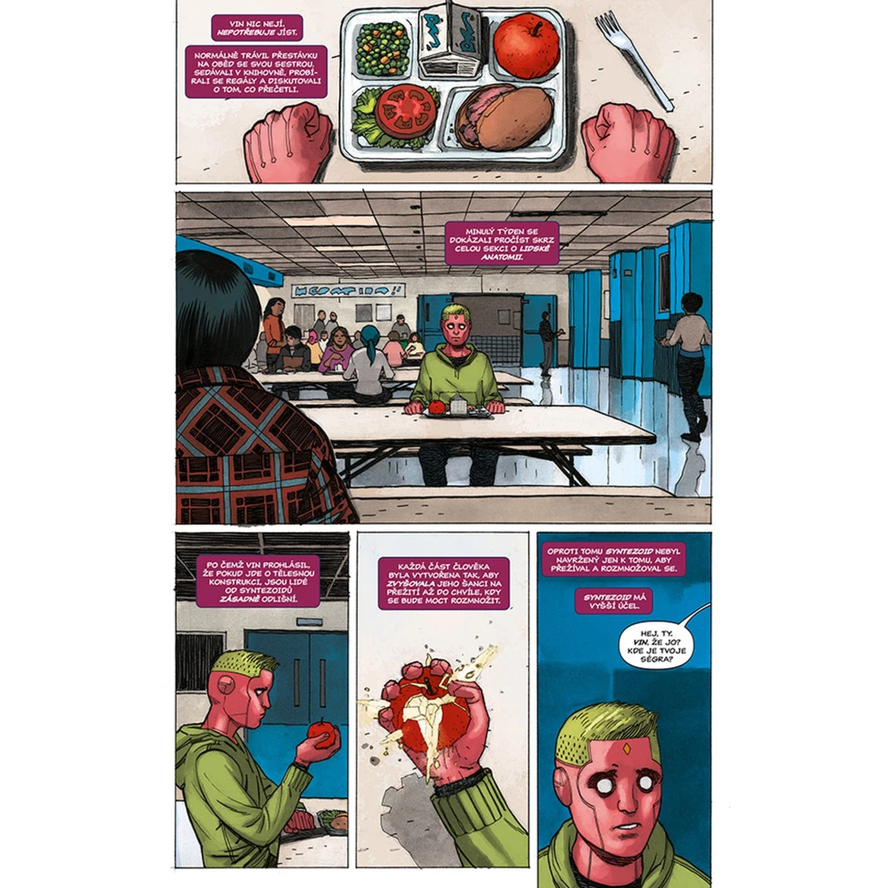 Vision: O trochu horší než člověk, o trochu lepší než zvíře (Legendy Marvel)