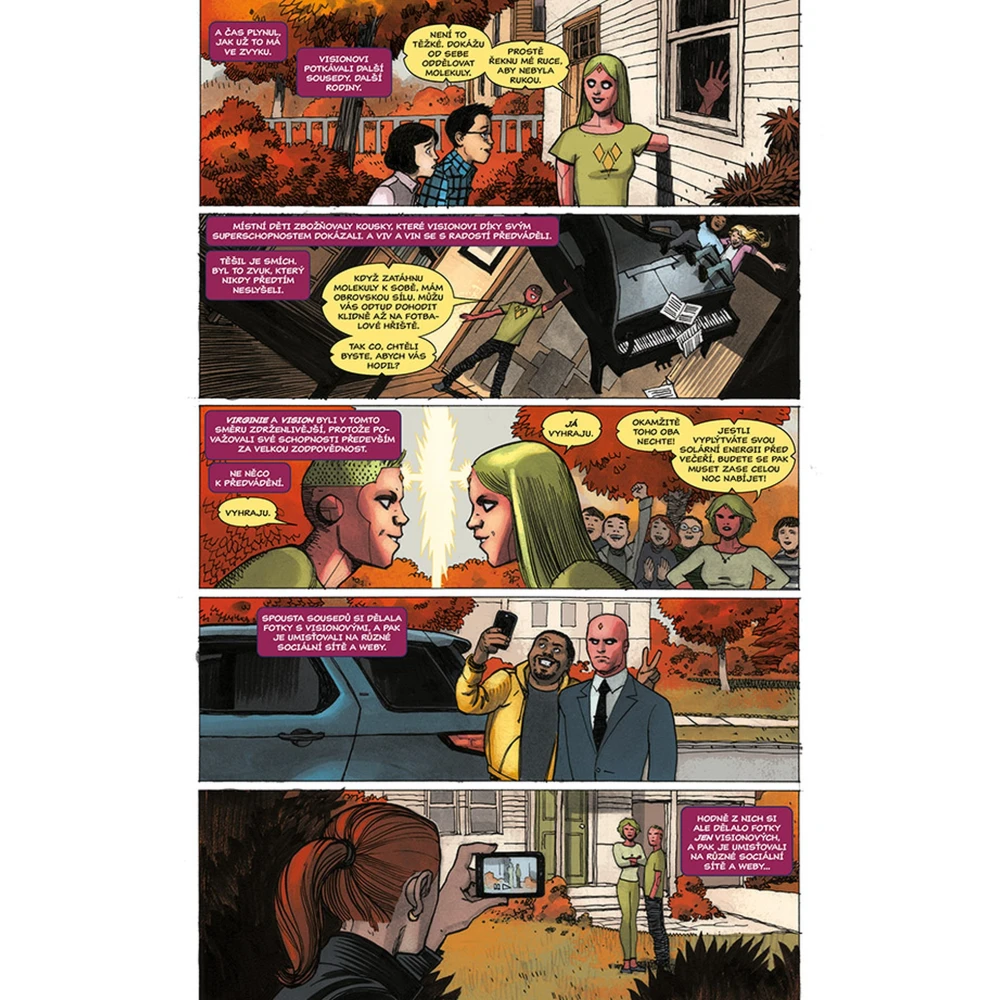 Vision: O trochu horší než člověk, o trochu lepší než zvíře (Legendy Marvel)