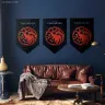 Vlajka Hra o tróny - Targaryen