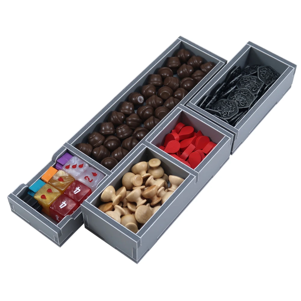 Insert for Raiders of Scythia game components (Folded Space)