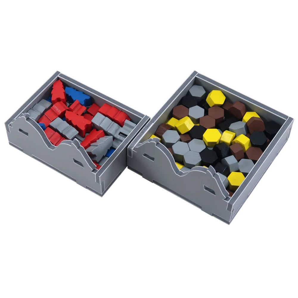 Insert for Raiders of Scythia game components (Folded Space)